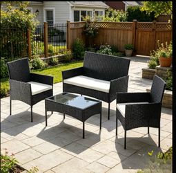4 pieces Patio furniture set