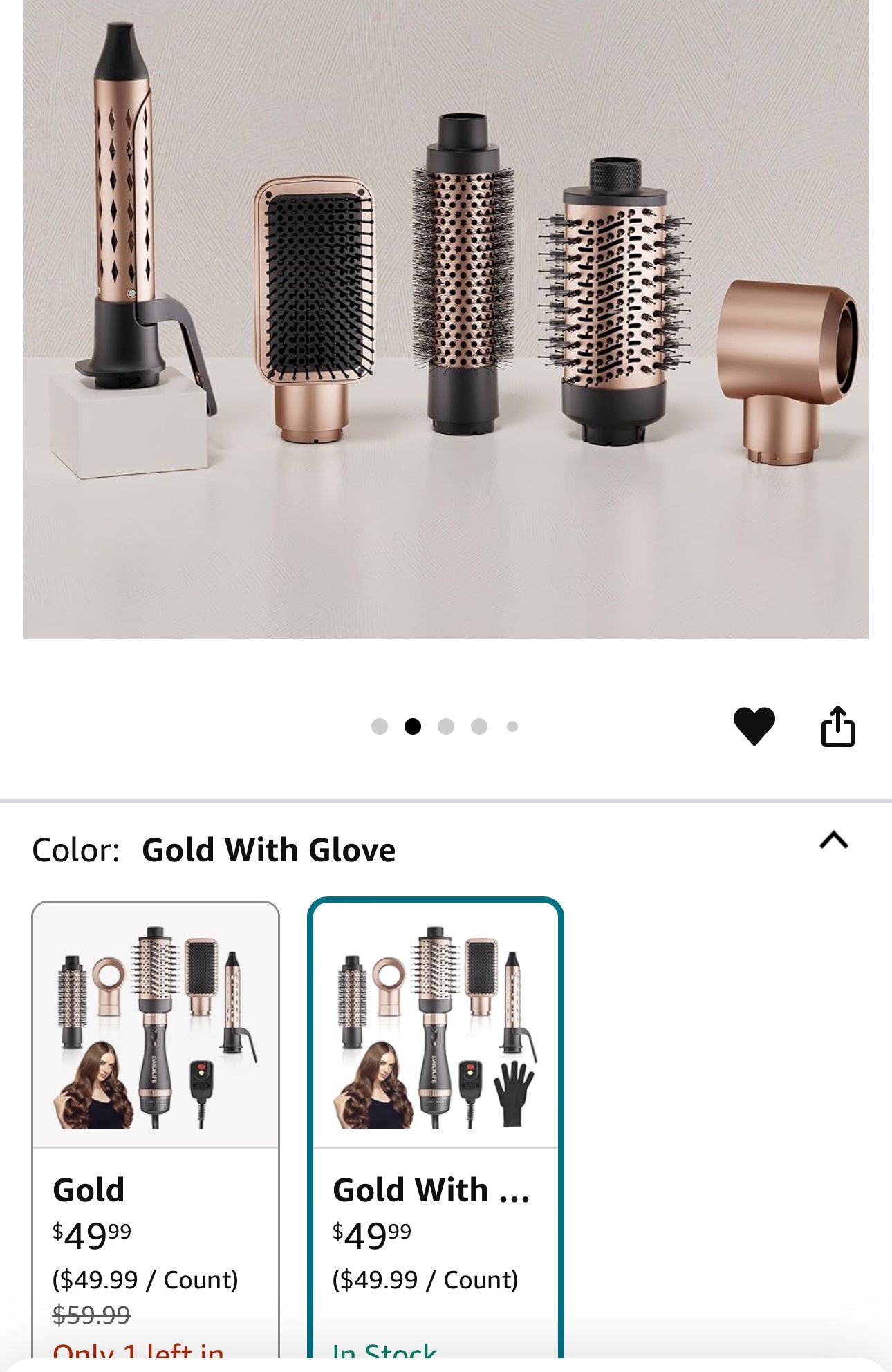 Hot Air Brush 5 In 1