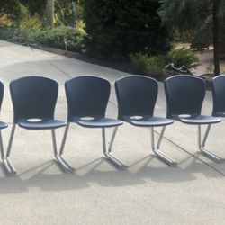8 Multi Purpose Chairs   New And Sturdy