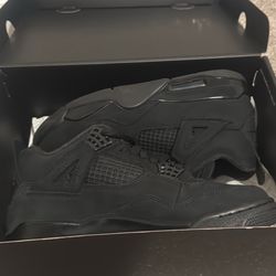 (2025) Jordan 4 Black Cat Size 9.5 Will Trade For Balenciaga Slides