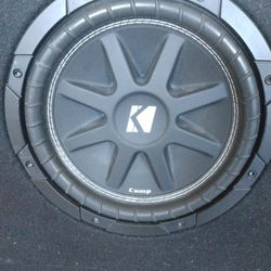 10" Subwoofer Kicker Buen Estado 