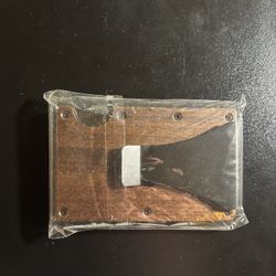 Dark Wooden Wallet
