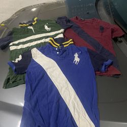 Boys Ralph Lauren Polo Shirts All 3 For 25.00
