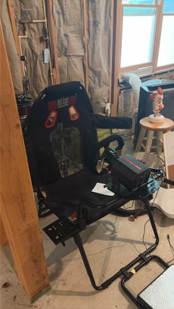 Pxn v10 wheels and pedals, and next level racing gt-lite frame