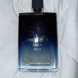 Jimmy choo Mens Blue Cologne 3.3 Oz Basically New