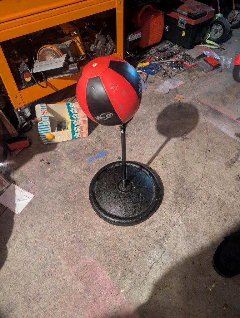 Punching Bag On Stand