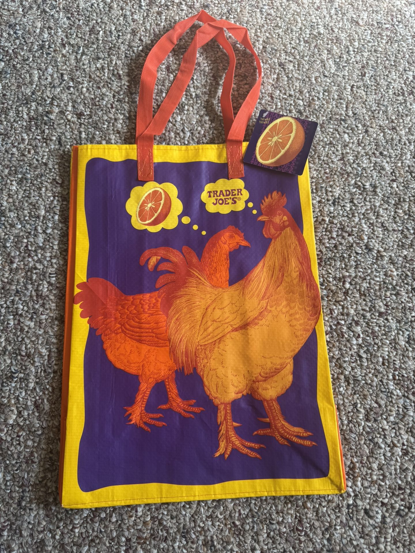 Trader Joe’s Limited Edition Orange Chicken Reusable Shopping Bag