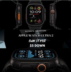 Apple Watch Ultra 2 (Brand New) – Just $5 Down, Pay the Rest Later! ⌚🔥