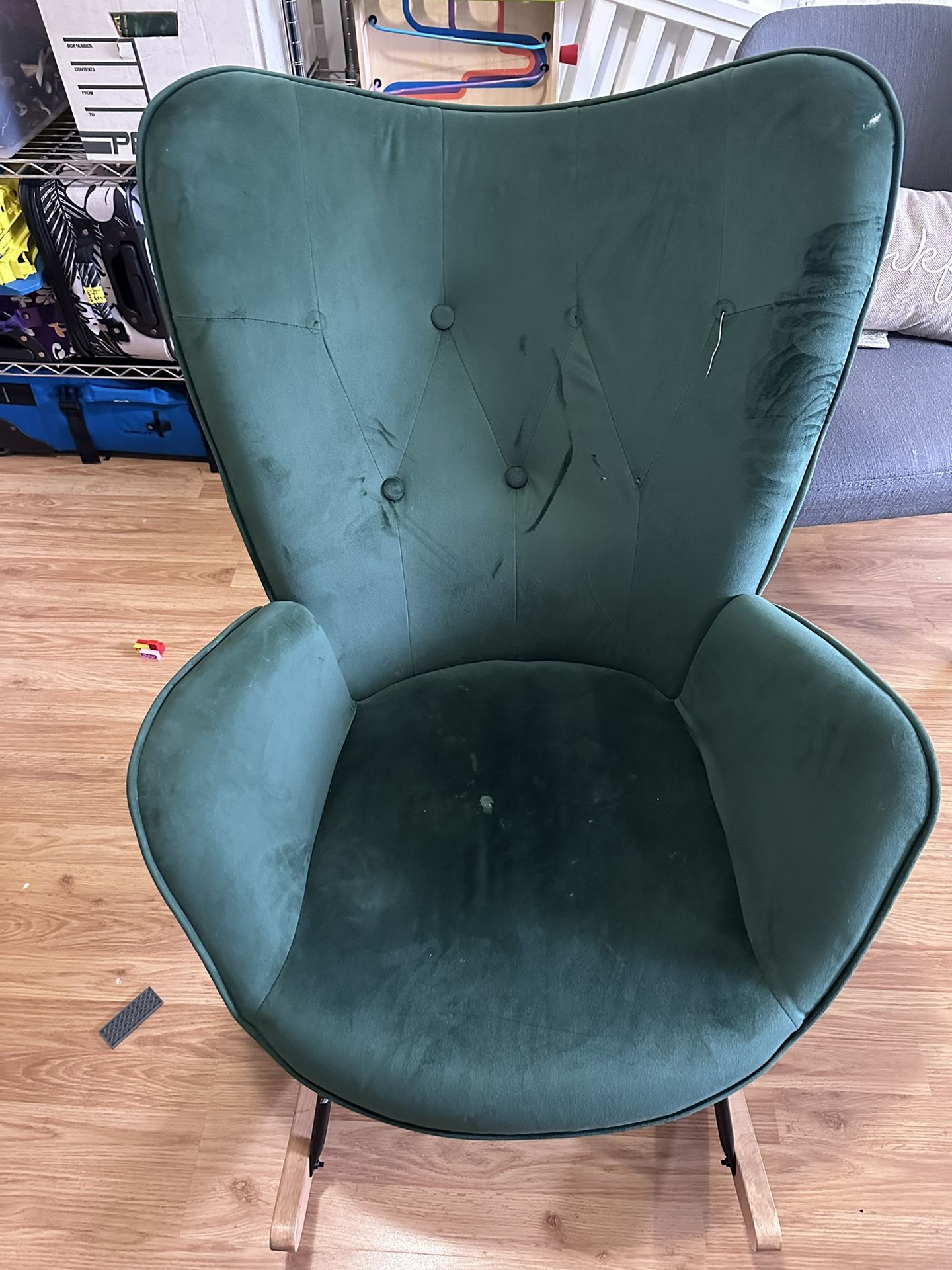 Emerald Green Accent Chair