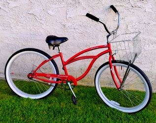Classic Firmstrong 26" Beach Cruiser bike bicicleta basket