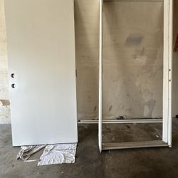 Metal Exterior Door 80 Ft And 36 width