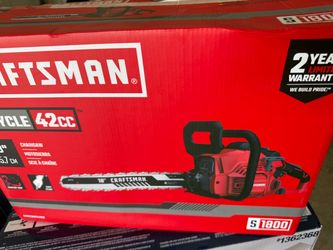 Craftsman gas powered chain saw