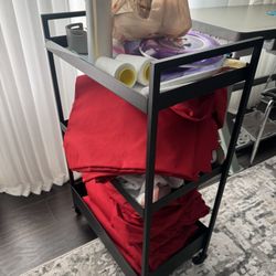 Stand on wheels