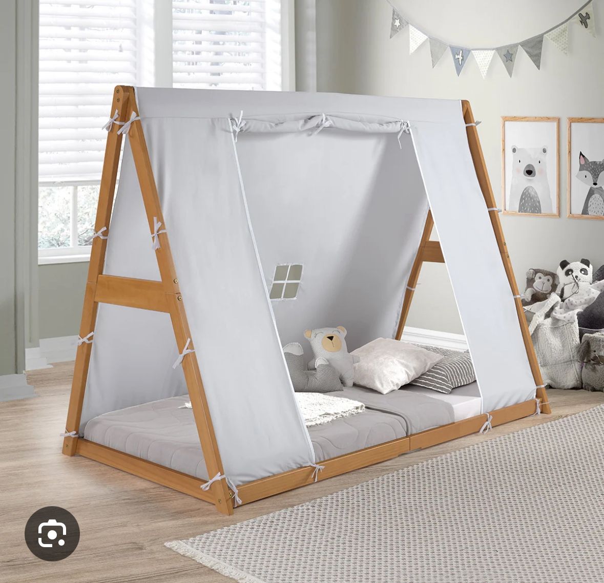 Twin Floor Tent Bed