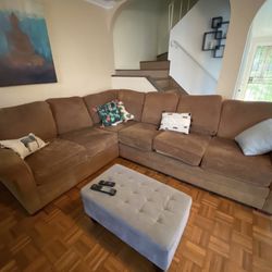 Brown Sectional Couch