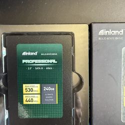 Inland Professional 240GB SSD SATA III 6Gb/s 2.5" Internal Solid State Drive
