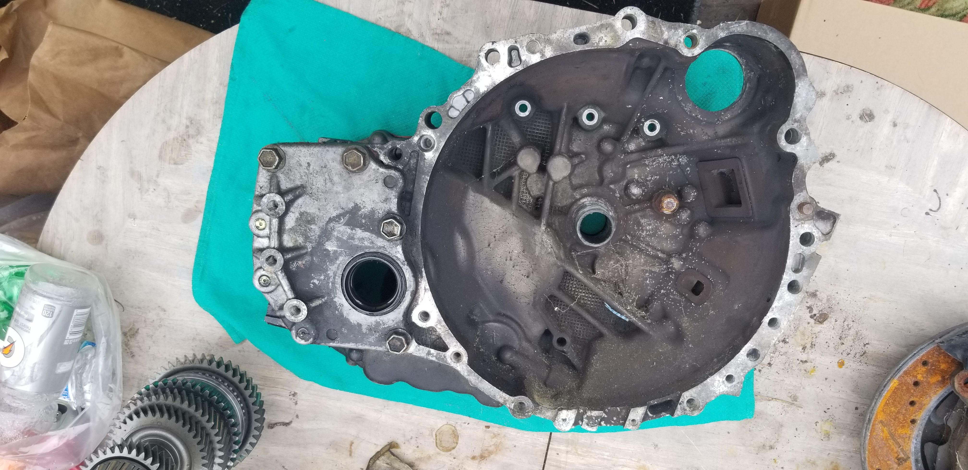 Mr2 sw20 mk2 E153 transmission bell housing and internals
