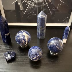 Sodalite Crystals