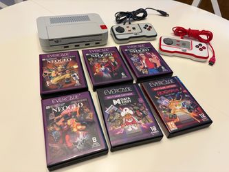 Evercade VS-R with games