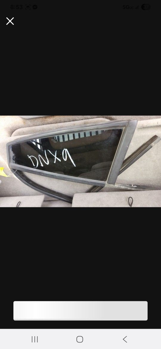 Trailblazer Vent Left Side Window