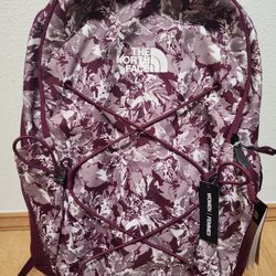NEW, WITH TAGS - THE NORTH FACE Women's Jester Everyday Laptop Backpack, Boysenberry Coleus Camo Print