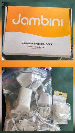 ​Baby Proofing Safety Bundle - Magnetic Cabinet Locks, Latches, & Outlet Plugs