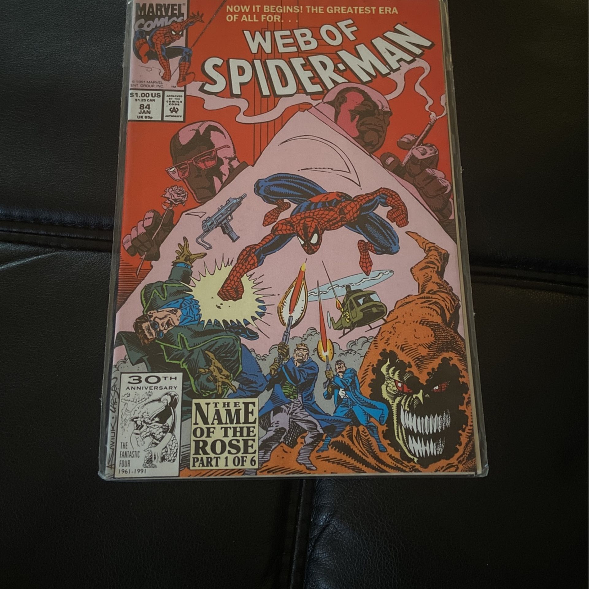 1991 Marvel Comics Web Of Spider-Man Part 1 Of 6
