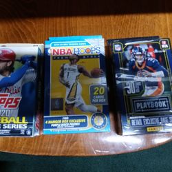 New NBA NFL MLB Cards Sealed