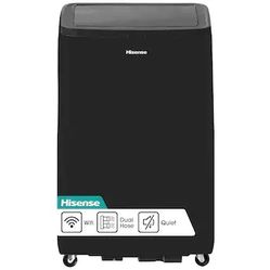 Hisense 10000-BTU DOE (115-Volt) Grey Vented Wi-Fi enabled Portable Air Conditioner Cools 550-sq ft

