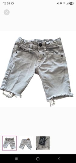 Zara Kids Light Grey Shorts
