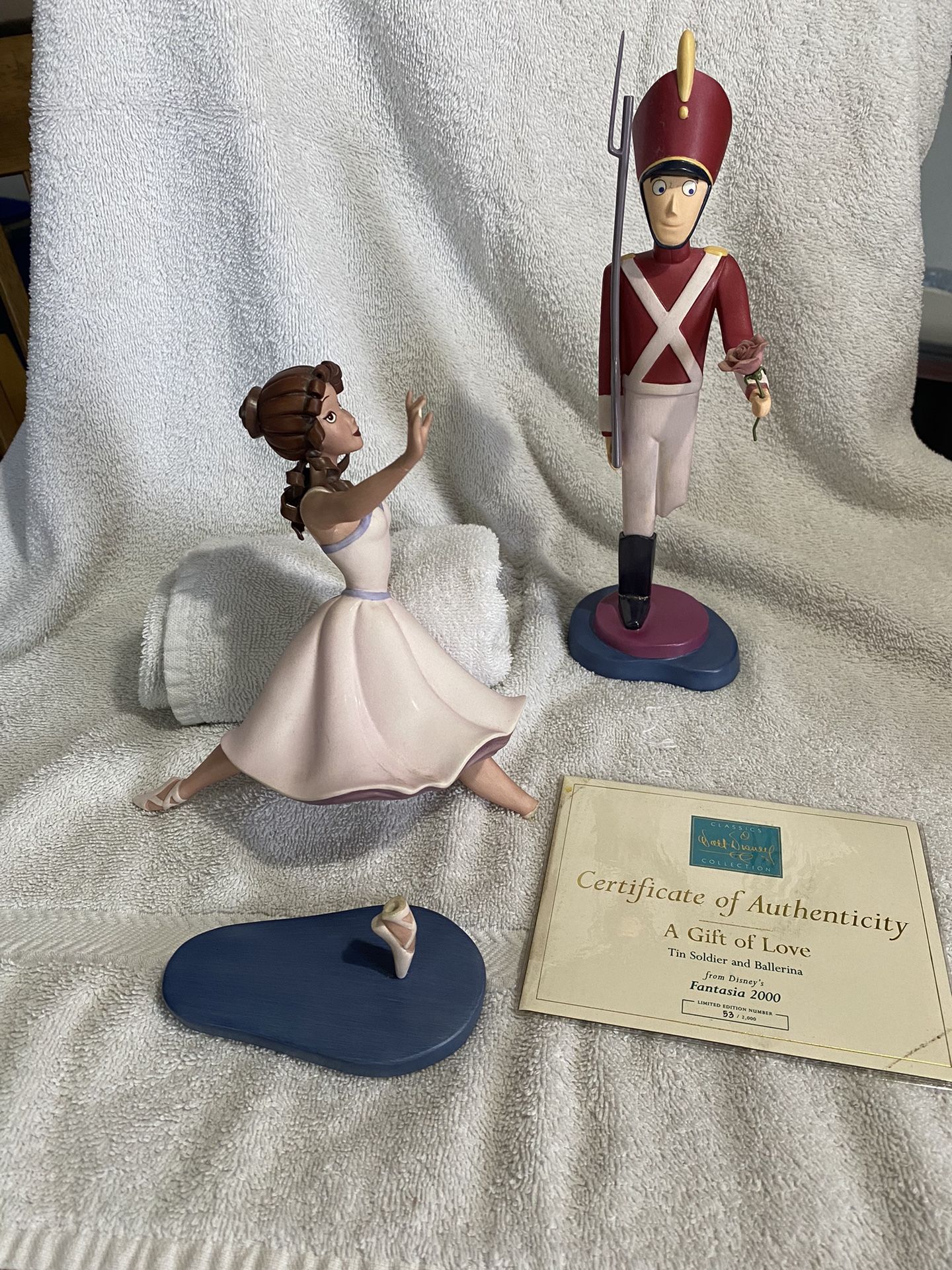 Disney Fantasia, 2000 Limited Edition, Tin Soldier, Figuring Ballerina