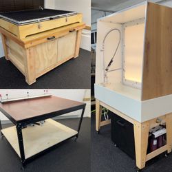 Fine Art Screen Printing Studio Equipment