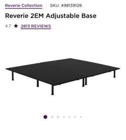 Reverie Adjustable Base for Bed (Split King)