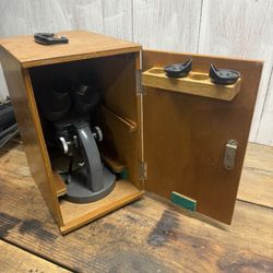 Vintage Binolux 17222 Microscope Japan