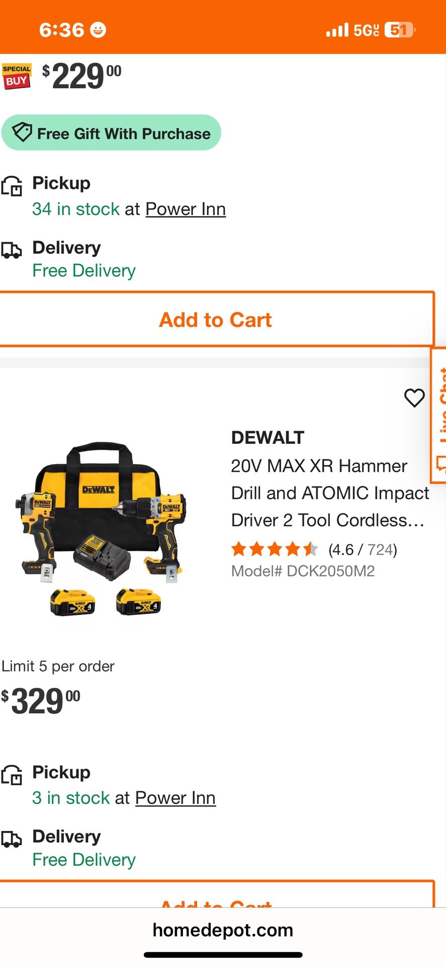 Dewalt Drills