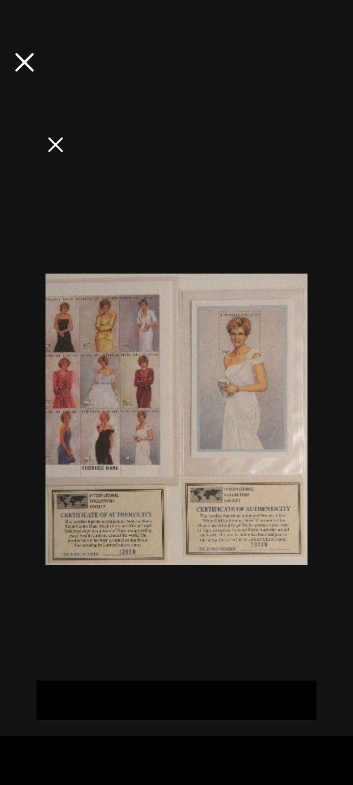 Princess Diana Stamps 