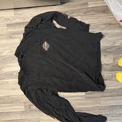 Harley long sleeve Tee Size 2XL