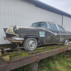 1956 Ford Crown Victoria Parts Car Progect Or Yard Art 