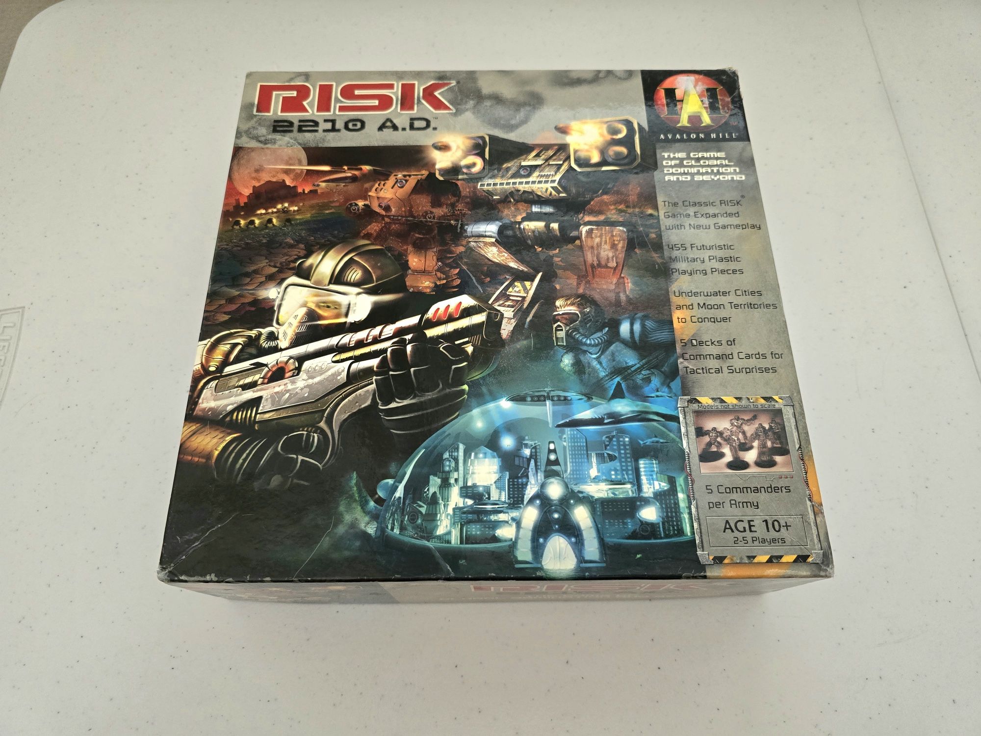 Risk 2210 A.D. Board Game