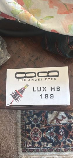 BMW LUX Angel Eyes Headlights H8 189