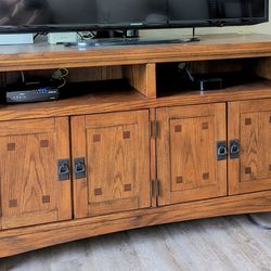 TV console / Sideboard - solid wood