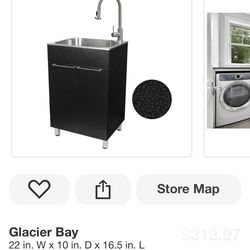 Glacier Bay Steel Utility Cabinet
