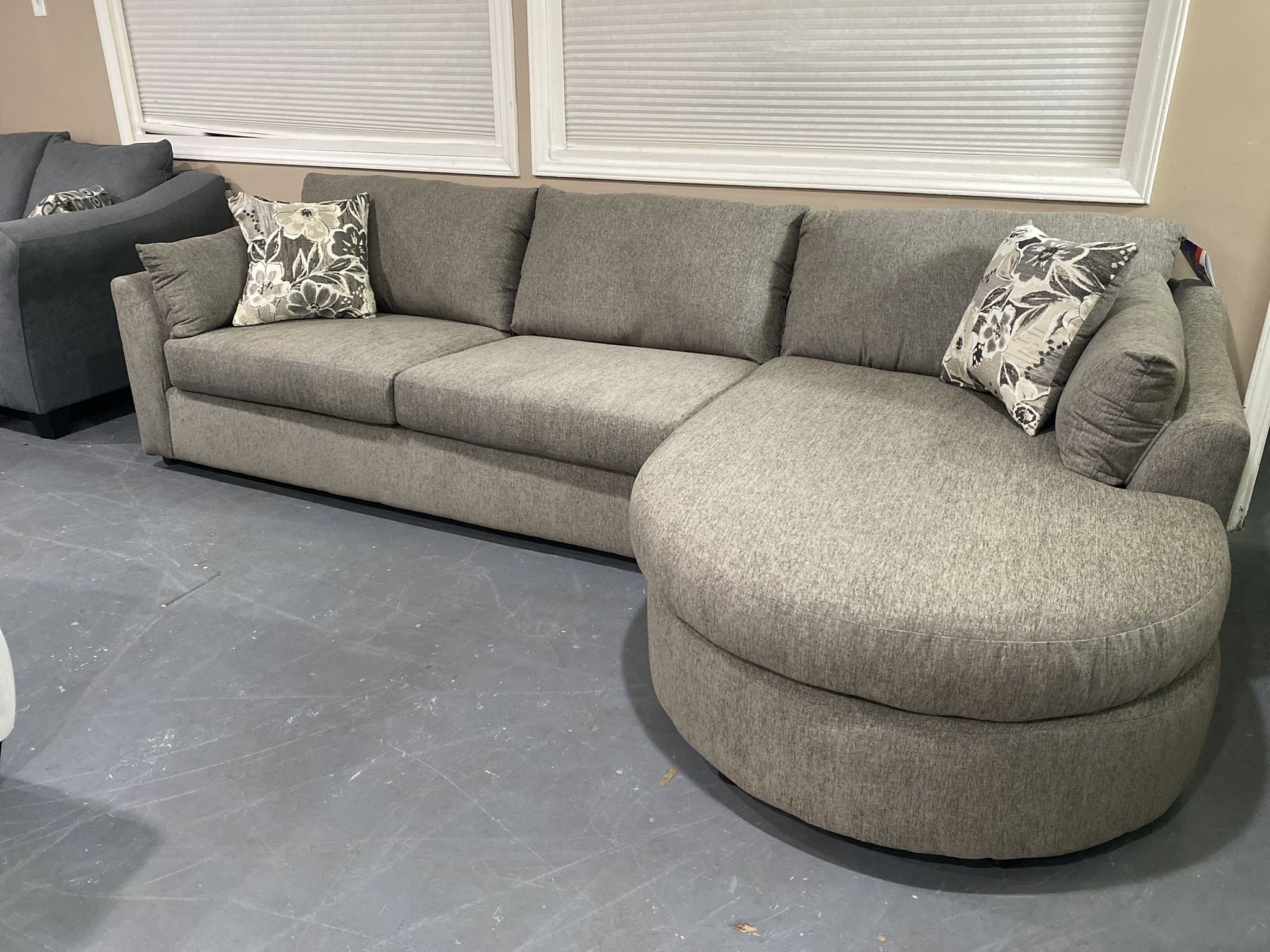 New Hughes Furniture Sectional