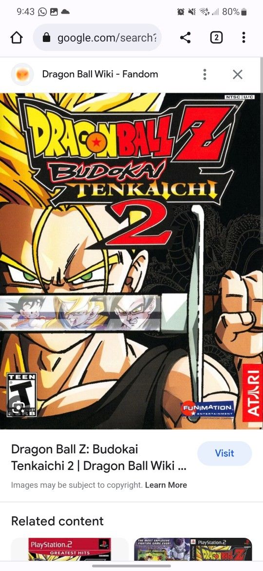 Dragon Ball Z: Budokai Tenkaichi 2, Dragon Ball Wiki