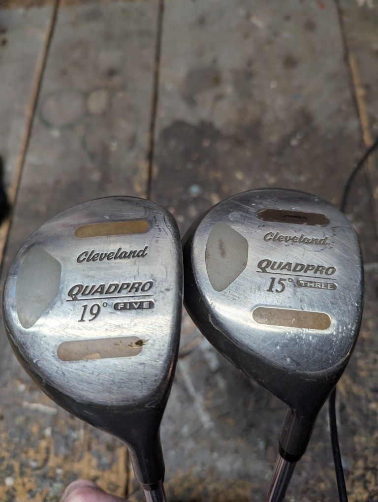 Cleveland Quadpro Fairway Woods