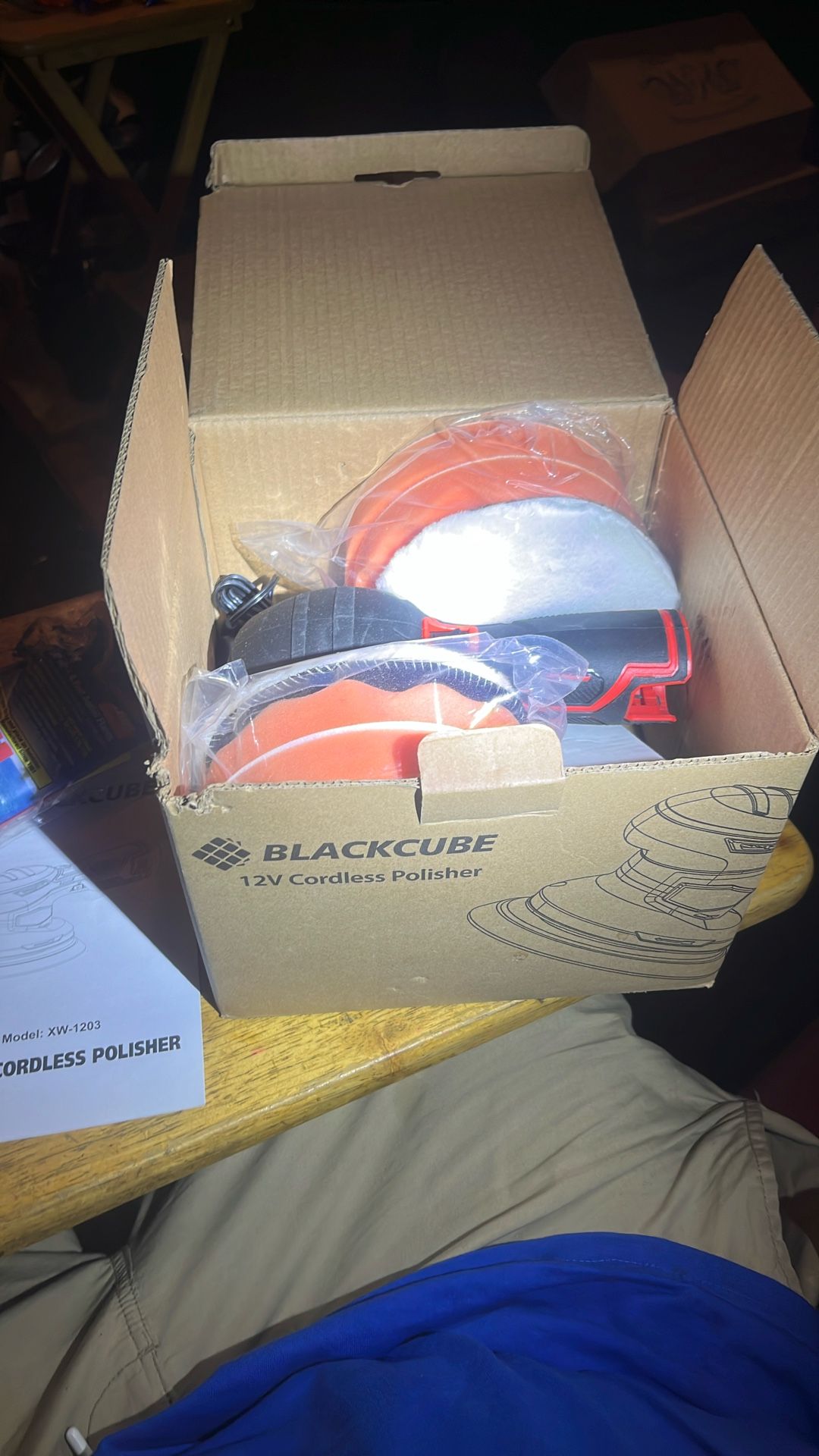 12 Volt Cordless Polisher  Brand New Never Used