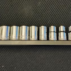 15 Piece MAC  1/2" Metric Socket Set