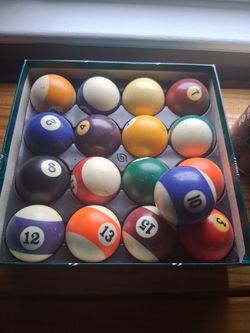 Pool Table Balls