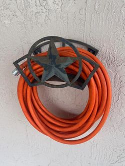 Cast Iron Star Wall-Mount Hose Holder
