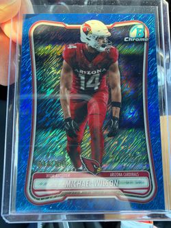 Michael Wilson Bowman Chrome Blue Shimmer /150